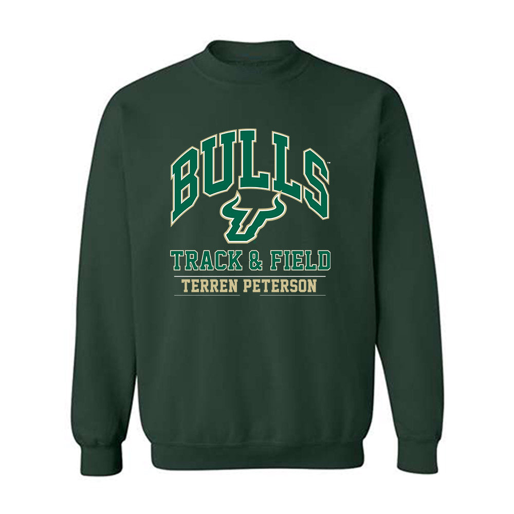 USF - NCAA Women's Track & Field : Terren Peterson - Classic Fashion Shersey Crewneck Sweatshirt-0