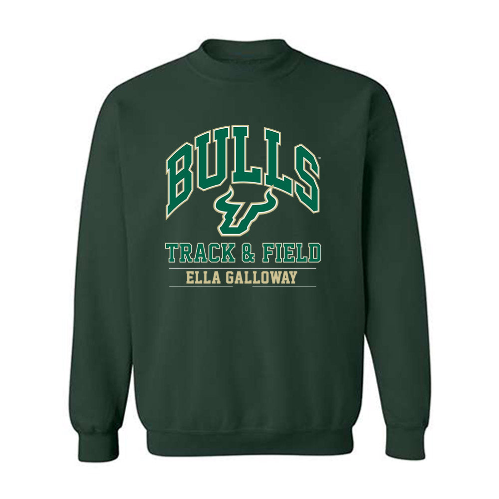 - NCAA Women's Track & Field : Ella Galloway - Classic Fashion Shersey Crewneck Sweatshirt-0