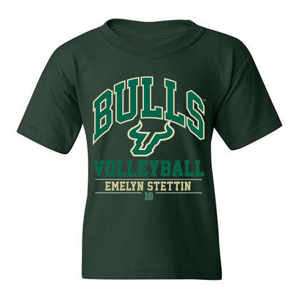 USF - NCAA Women's Volleyball : Emelyn Stettin - Classic Fashion Shersey Youth T-Shirt-0