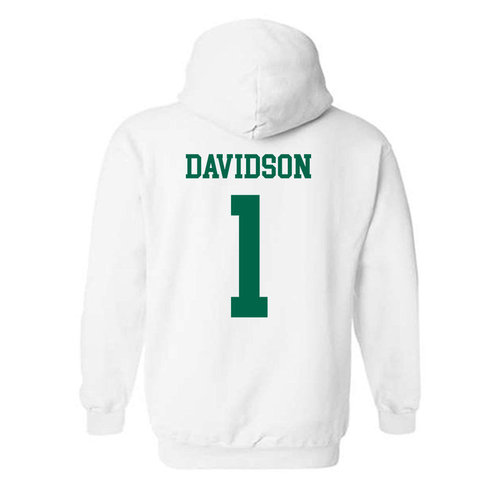 USF - NCAA Women's Basketball : Katie Davidson - Classic Fashion Shersey Hooded Sweatshirt-1