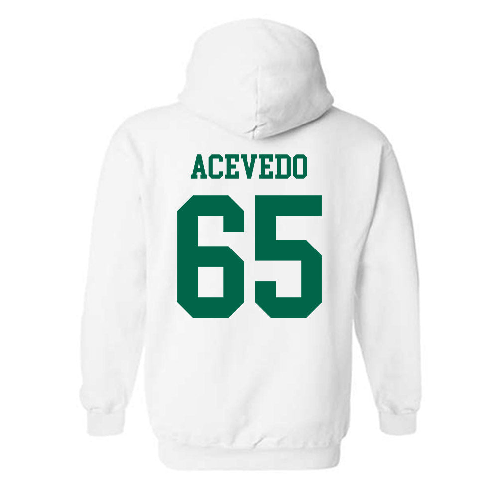 USF - NCAA Football : Jaylin Acevedo - Classic Fashion Shersey Hooded Sweatshirt-1
