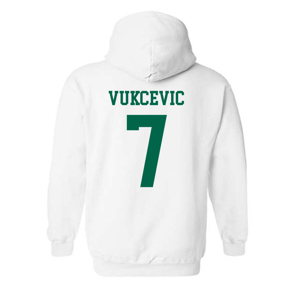 USF - NCAA Women's Basketball : Lanaa Vukcevic - Classic Fashion Shersey Hooded Sweatshirt-1