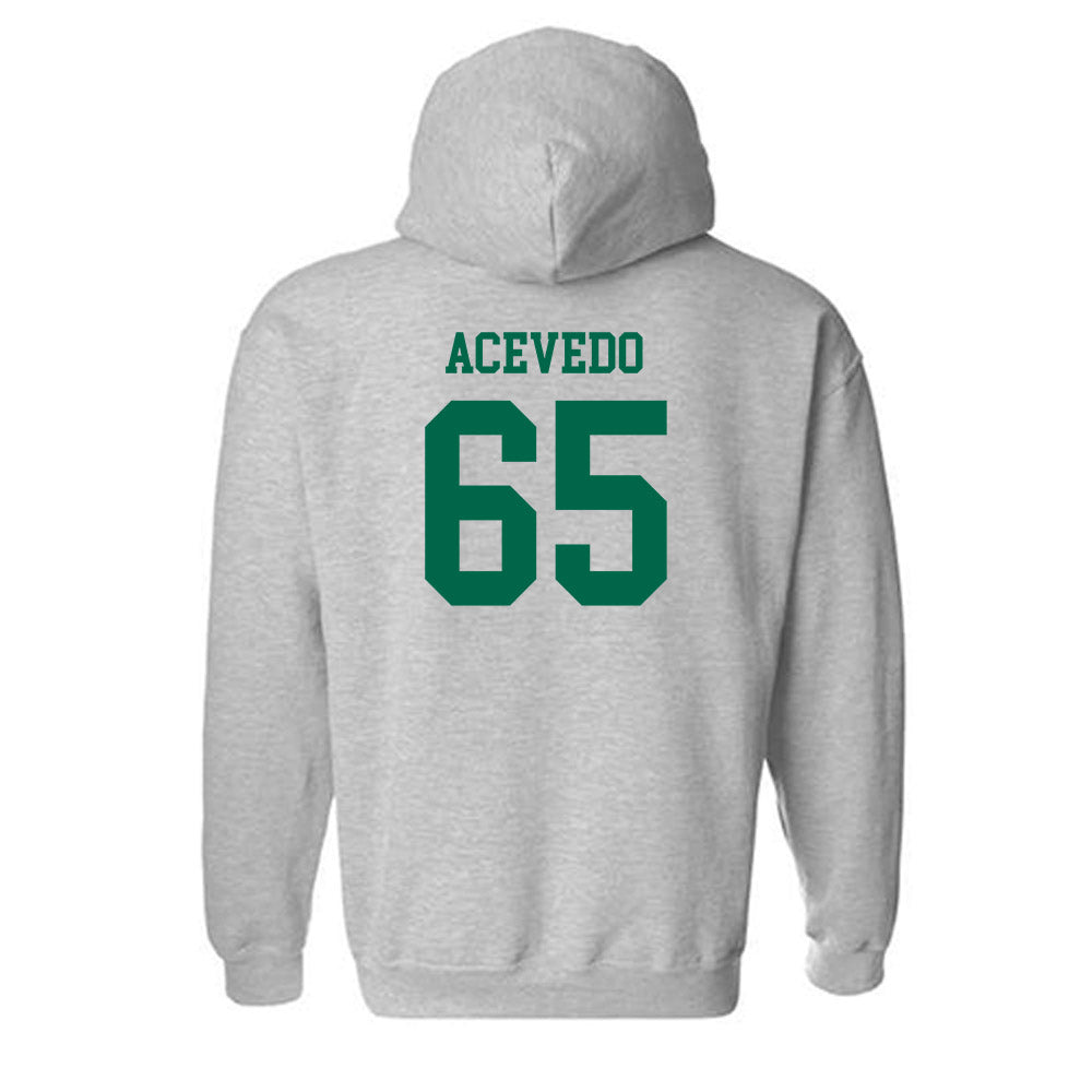 USF - NCAA Football : Jaylin Acevedo - Classic Fashion Shersey Hooded Sweatshirt-1