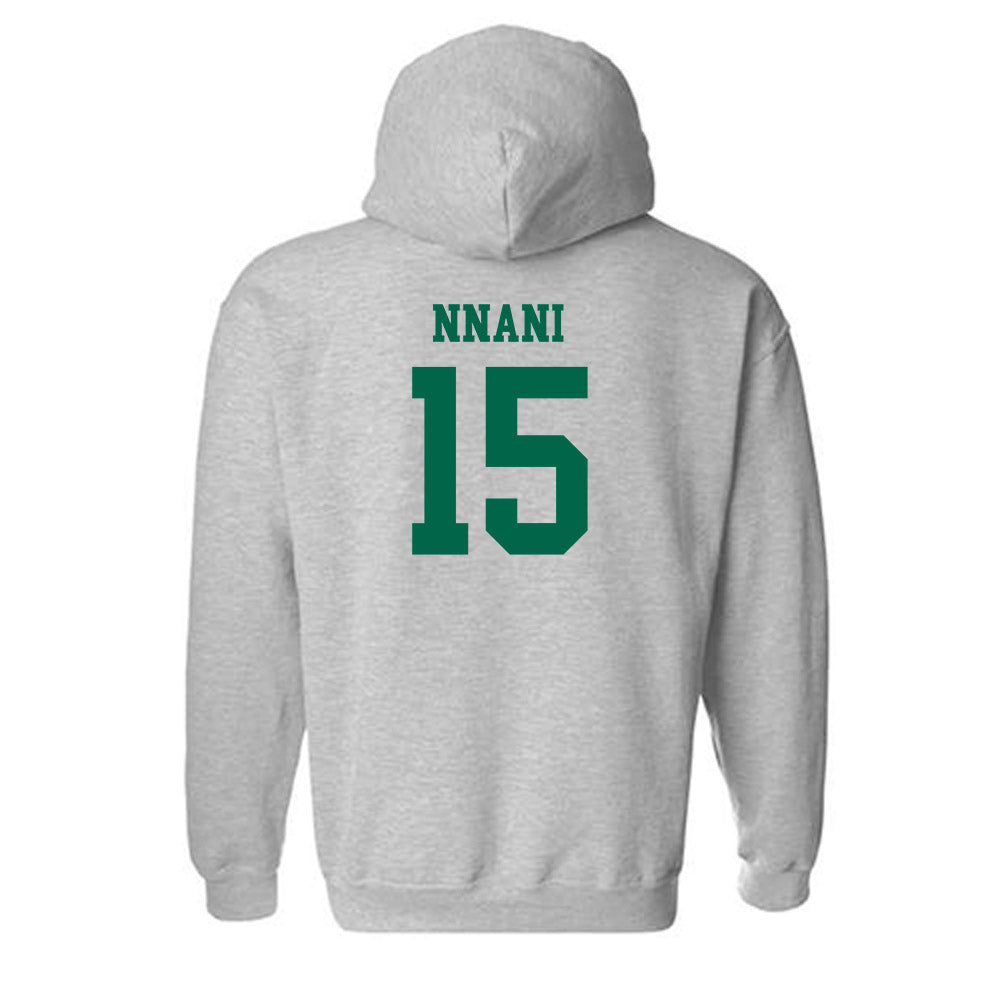 USF - NCAA Men's Basketball : Onyx Nnani - Classic Fashion Shersey Hooded Sweatshirt-1