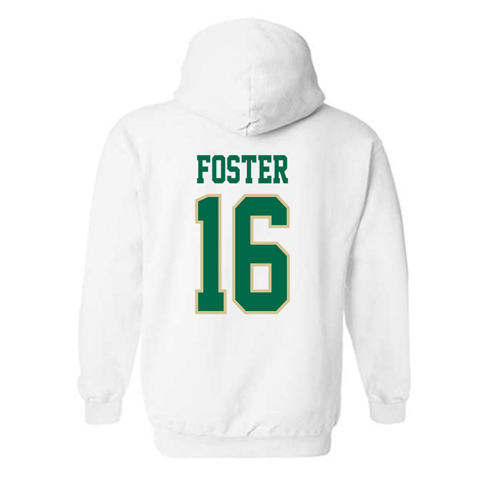 USF - NCAA Football : Teddy Foster - Classic Fashion Shersey Hooded Sweatshirt-1