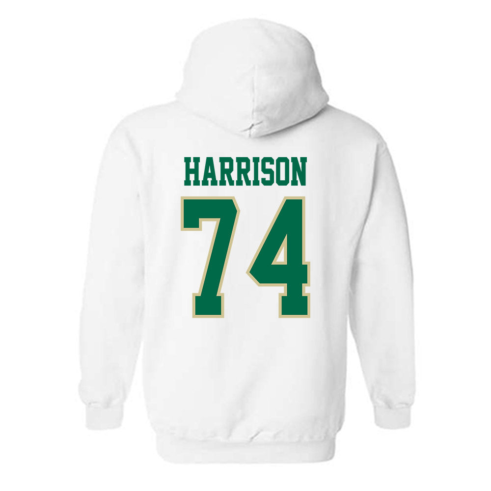 USF - NCAA Football : Jordan Harrison - Classic Fashion Shersey Hooded Sweatshirt-1