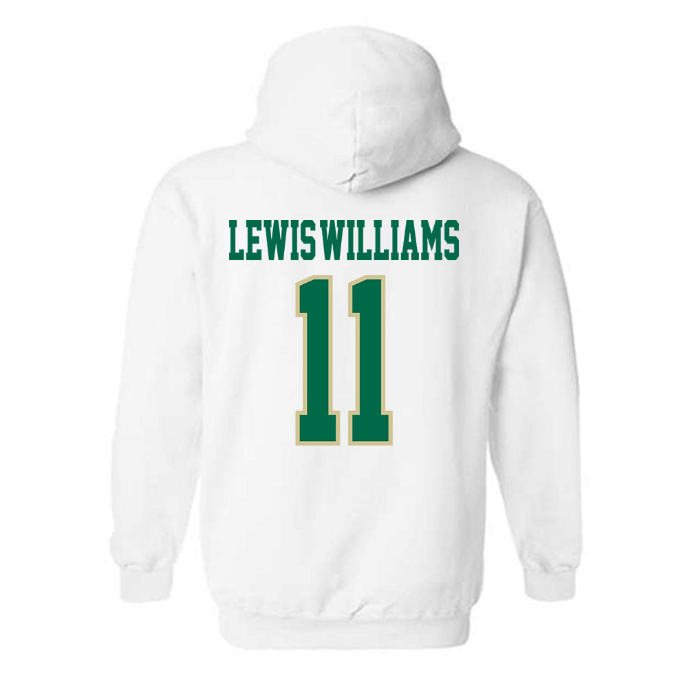 USF - NCAA Women's Basketball : Kirsten Lewis-Williams - Classic Fashion Shersey Hooded Sweatshirt-1