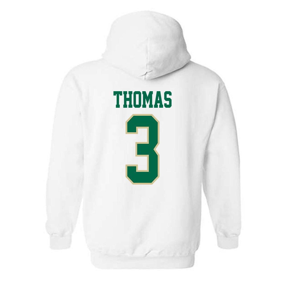 USF - NCAA Women's Volleyball : Miya Thomas - Classic Fashion Shersey Hooded Sweatshirt-1