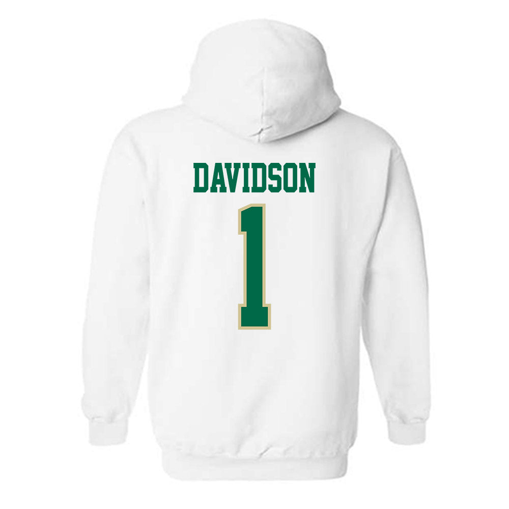USF - NCAA Women's Basketball : Katie Davidson - Classic Fashion Shersey Hooded Sweatshirt-1