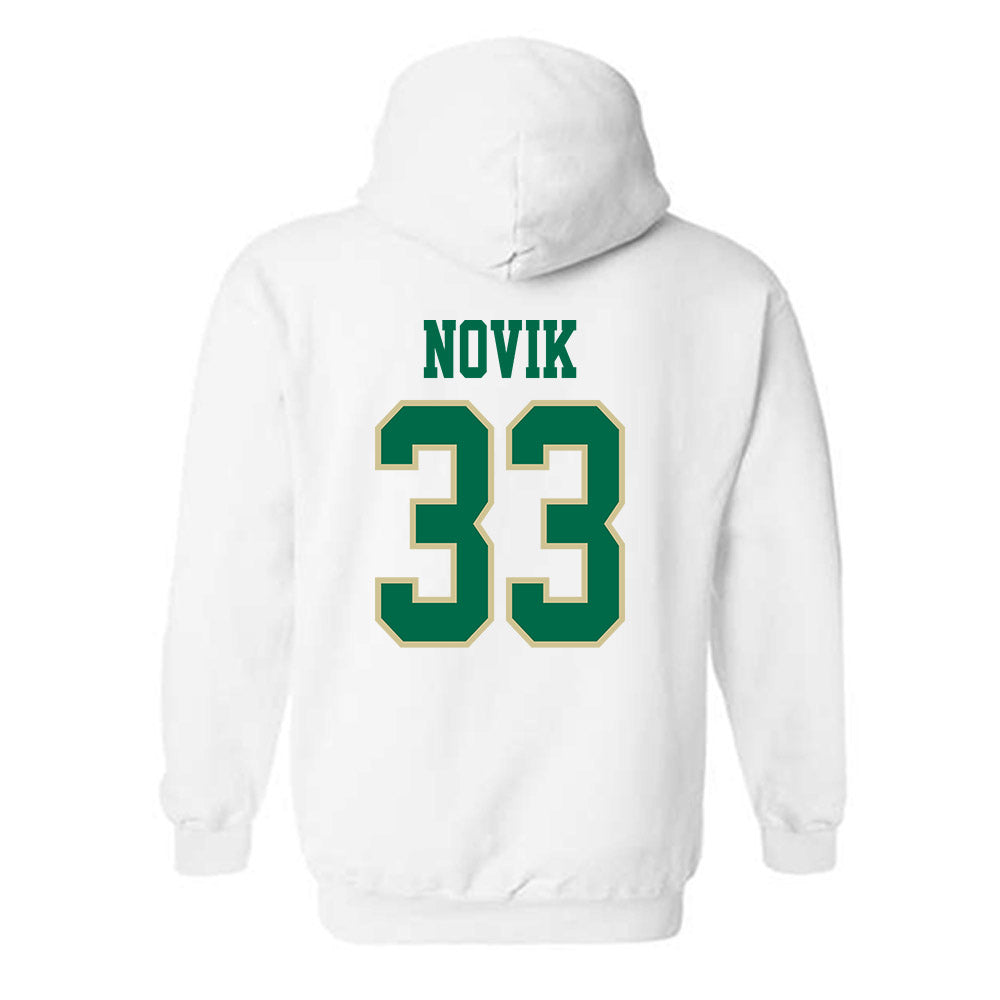 USF - NCAA Women's Basketball : Katsiaryna Novik - Classic Fashion Shersey Hooded Sweatshirt-1