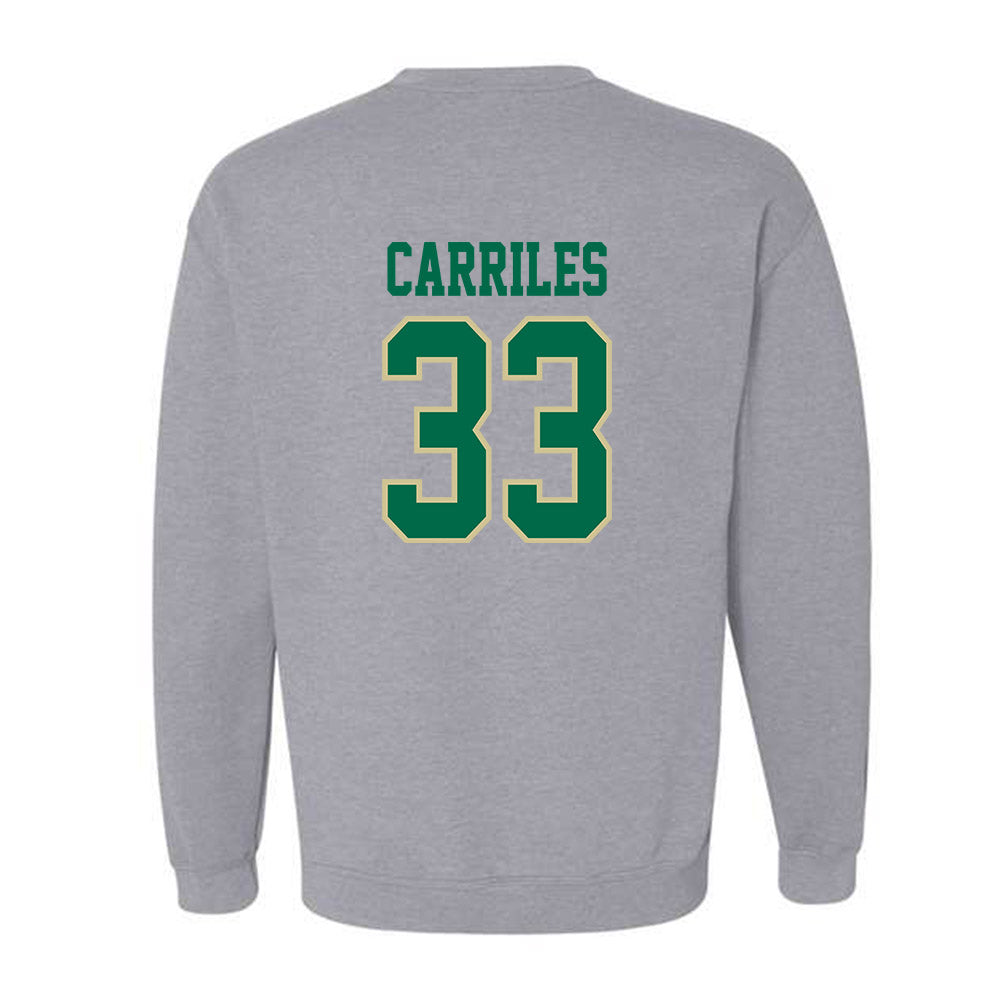 USF - NCAA Baseball : Santiago Carriles - Classic Fashion Shersey Crewneck Sweatshirt-1
