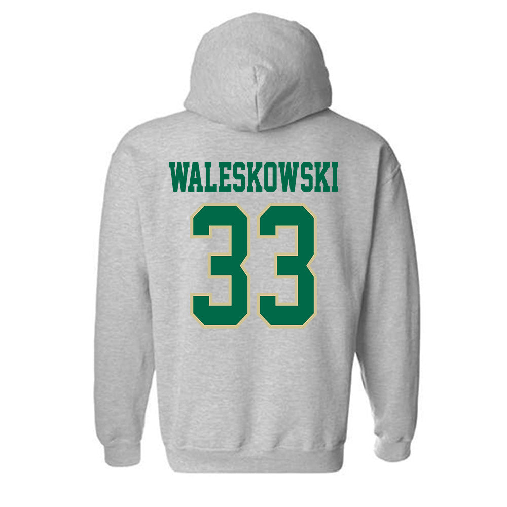 USF - NCAA Men's Basketball : Donovan Waleskowski - Classic Fashion Shersey Hooded Sweatshirt-1