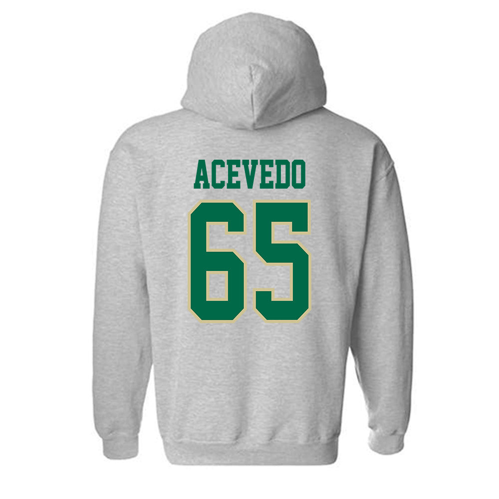 USF - NCAA Football : Jaylin Acevedo - Classic Fashion Shersey Hooded Sweatshirt-1