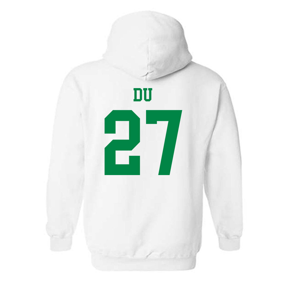 USC Upstate - NCAA Men's Soccer : Qingcheng Du - Classic Fashion Shersey Hooded Sweatshirt-1