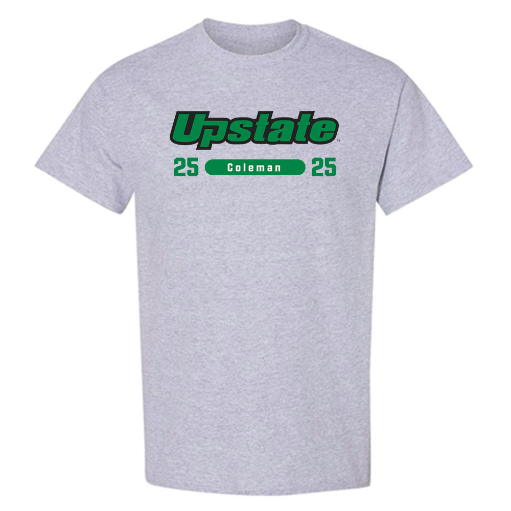USC Upstate - NCAA Baseball : Micah Coleman - Classic Fashion Shersey T-Shirt-0