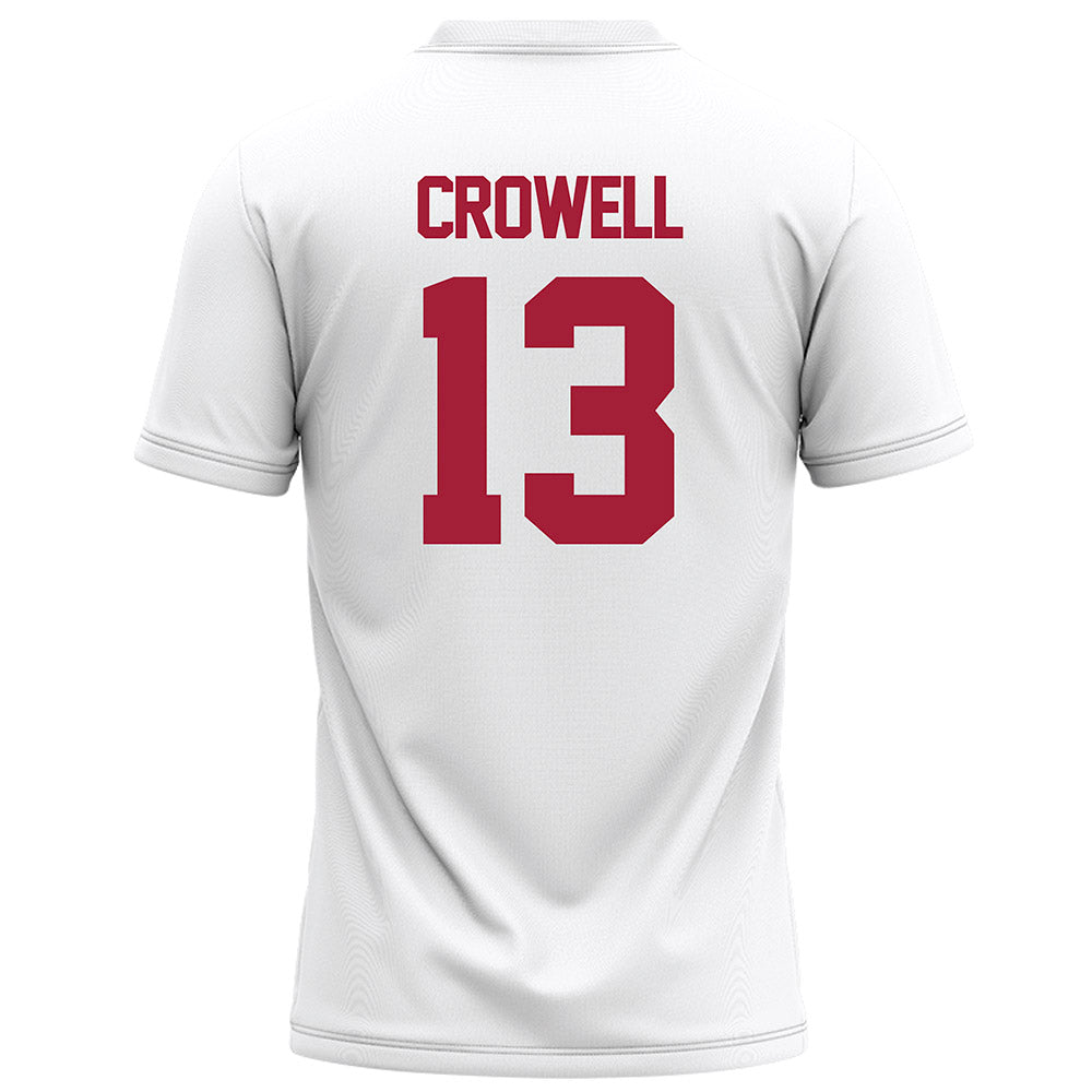 Alabama - NCAA Football : EJ Crowell - White Football Jersey-1