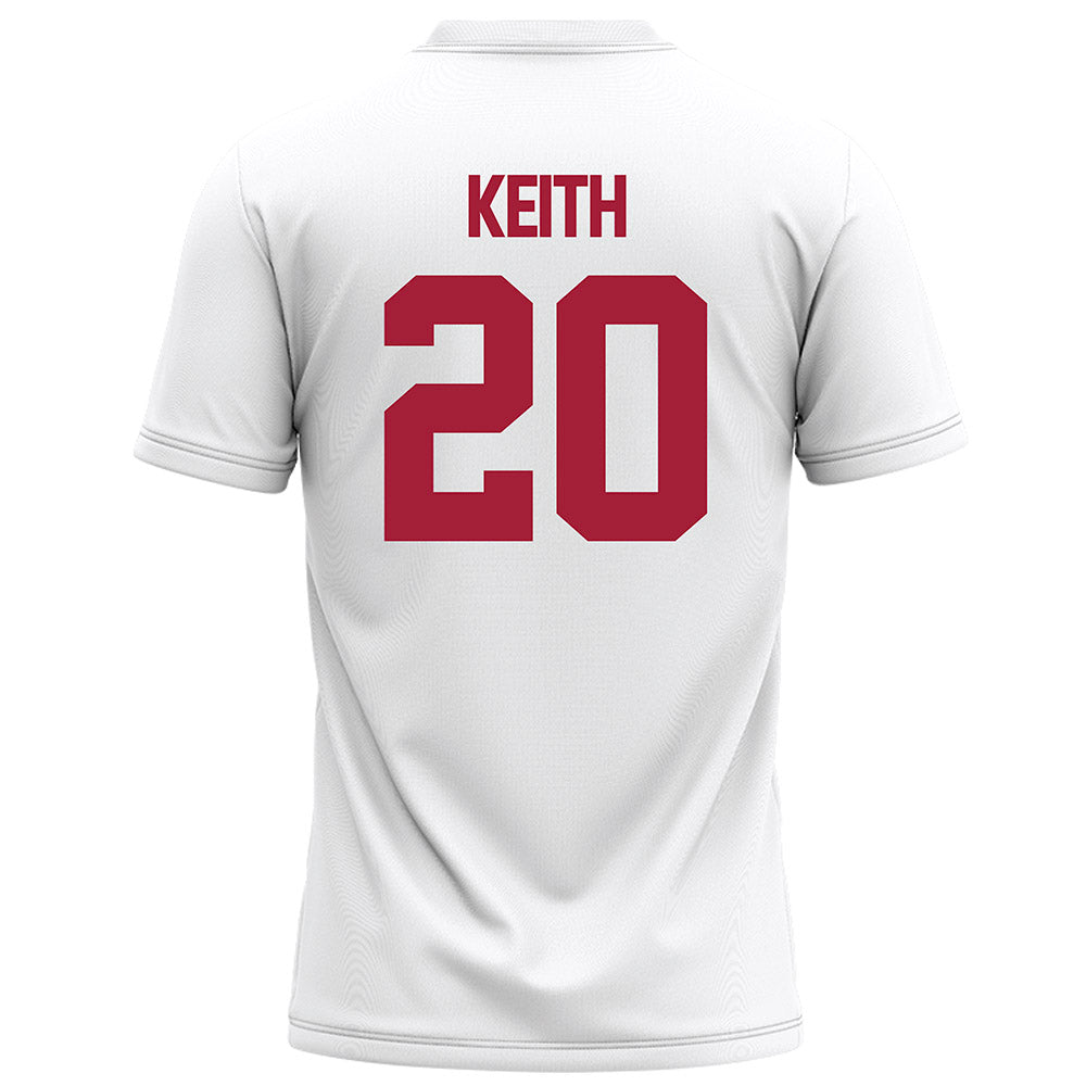 Alabama - NCAA Football : Khalifa Keith - White Football Jersey-1