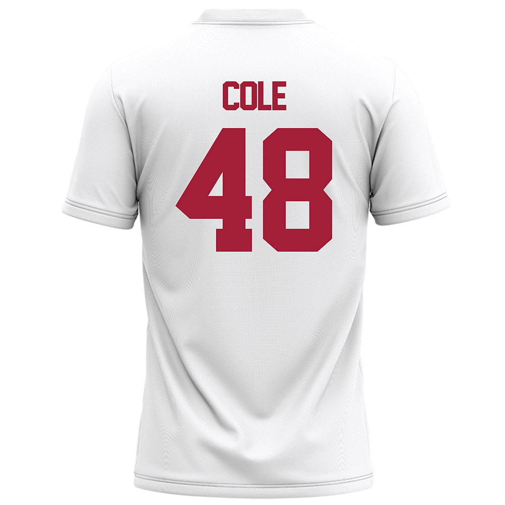 Alabama - Football Alumni : Steve Cole - White Football Jersey