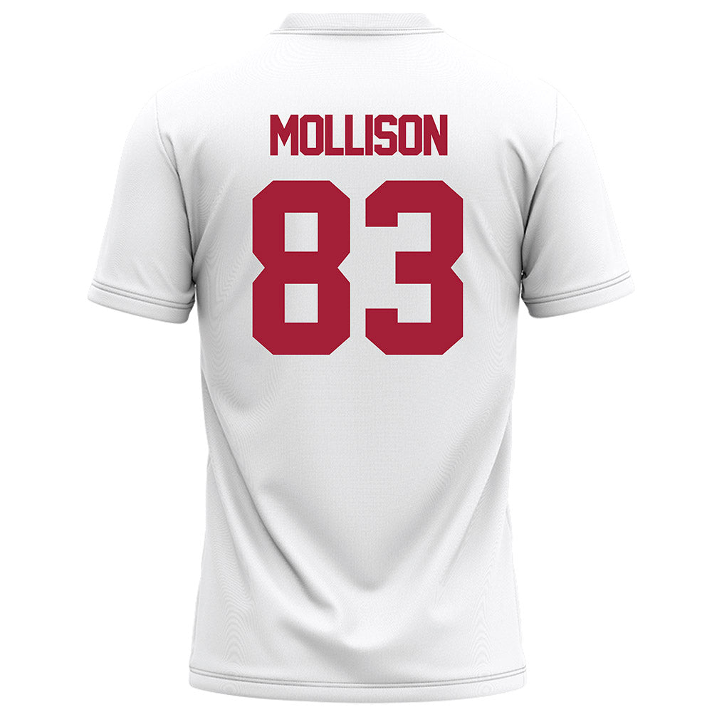 Alabama - NCAA Football : Cooper Mollison - White Football Jersey-1