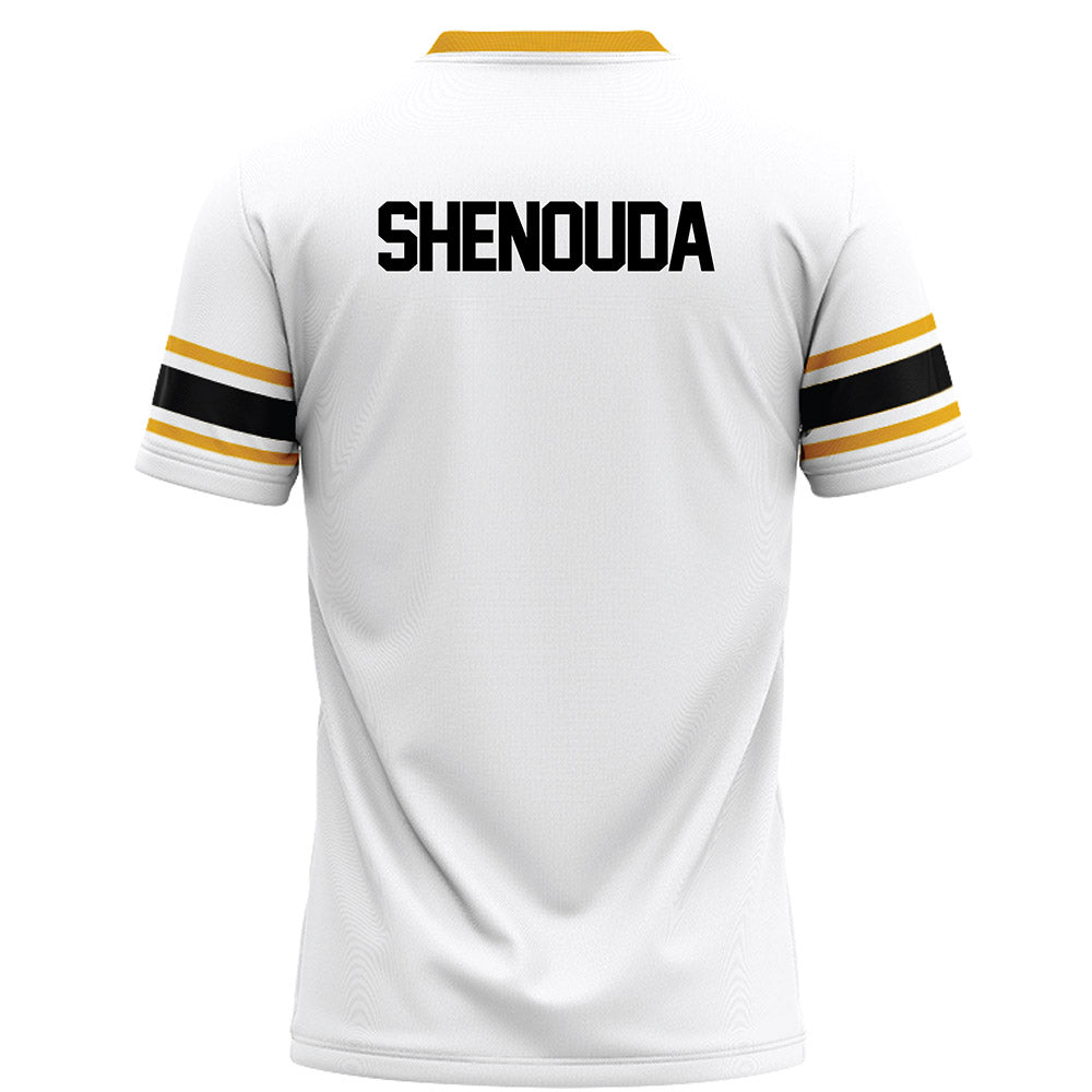 Missouri - NCAA Football : Mark Shenouda - White Football Jersey-1