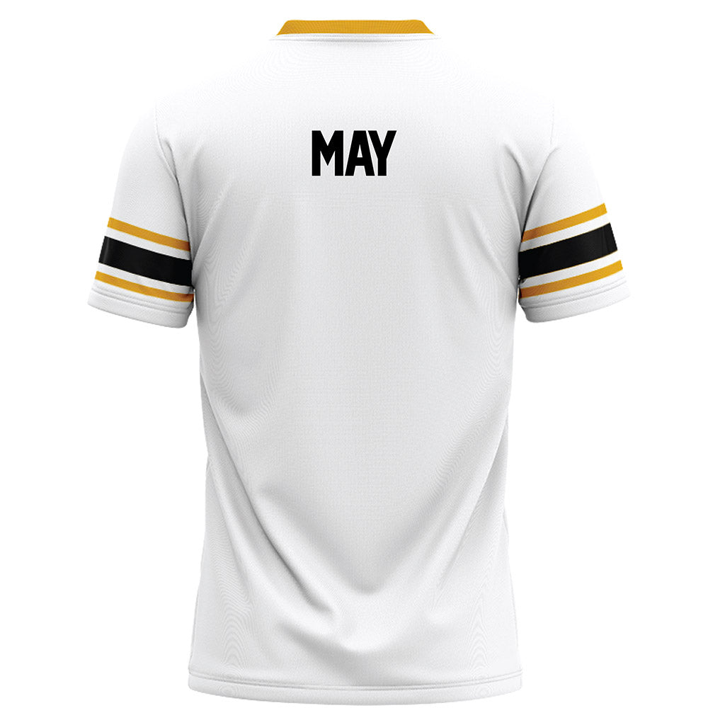 Missouri - NCAA Football : CJ May - White Football Jersey-1