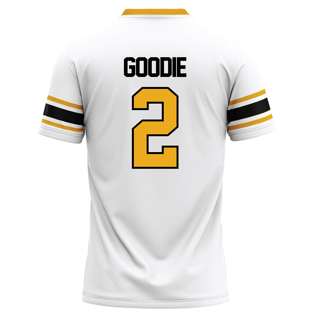 Missouri - NCAA Football : Caleb Goodie - White Football Jersey-1