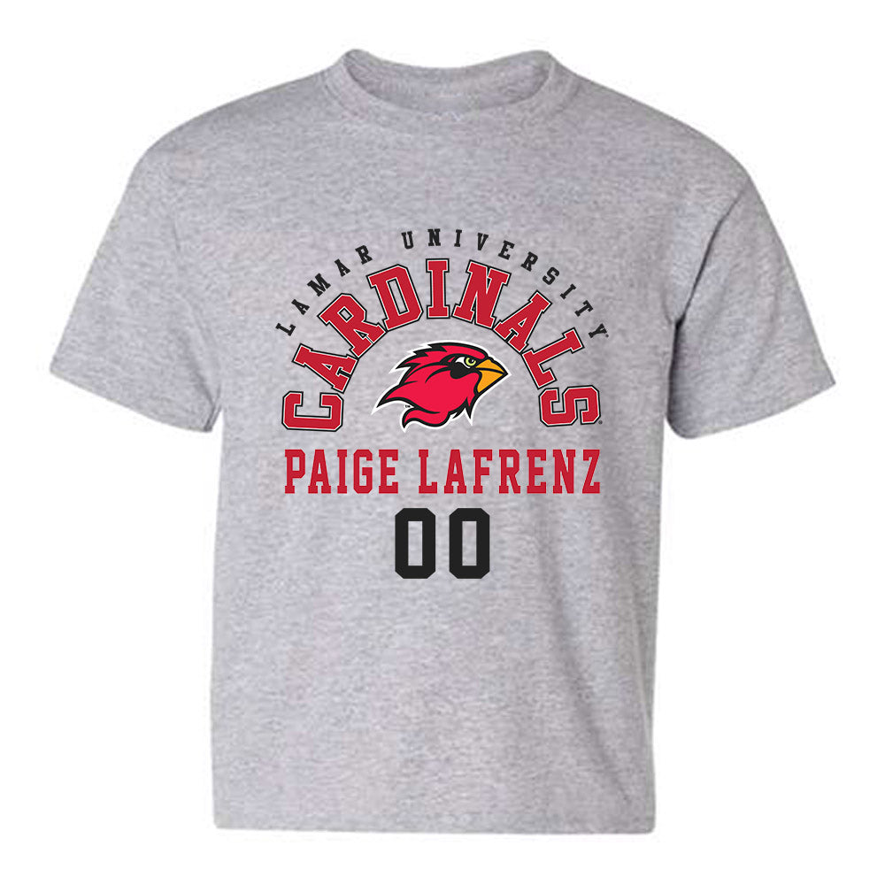 Lamar - NCAA Softball : Paige LaFrenz - Classic Fashion Shersey Youth T-Shirt-0