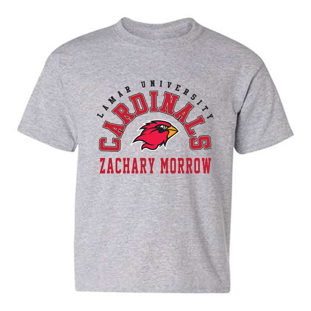Lamar - NCAA Men's Track & Field : Zachary Morrow - Classic Fashion Shersey Youth T-Shirt-0