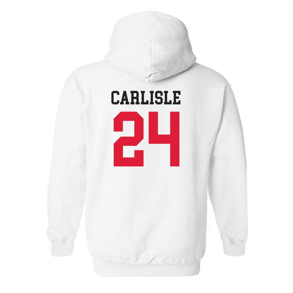 Lamar - NCAA Baseball : Tanner Carlisle - Classic Shersey Hooded Sweatshirt-1