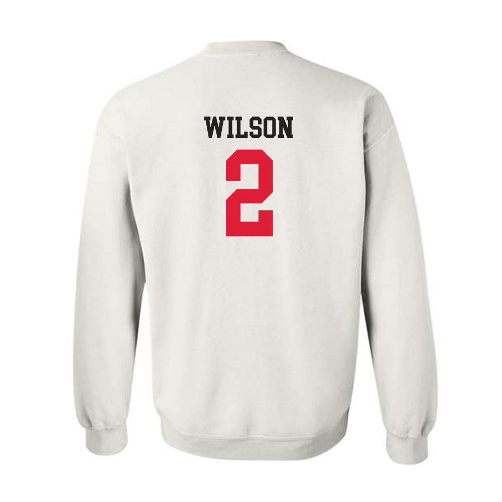 Lamar - NCAA Softball : Cala Wilson - Classic Shersey Crewneck Sweatshirt-1