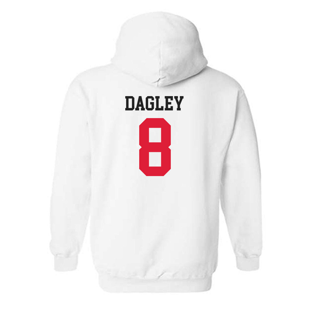 Lamar - NCAA Baseball : Ty Dagley - Classic Shersey Hooded Sweatshirt-1