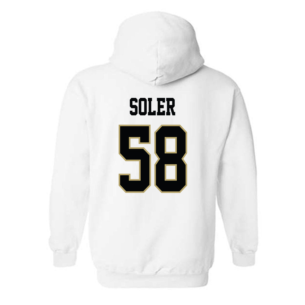 Central Florida - NCAA Baseball : Alan Soler - Classic Shersey Hooded Sweatshirt-1
