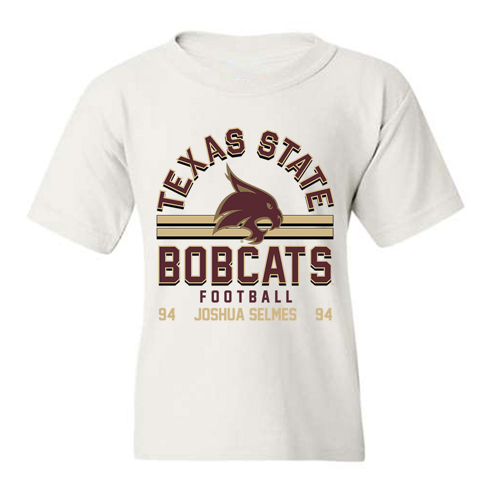 Texas State - NCAA Football : Joshua Selmes - Classic Fashion Shersey Youth T-Shirt-0