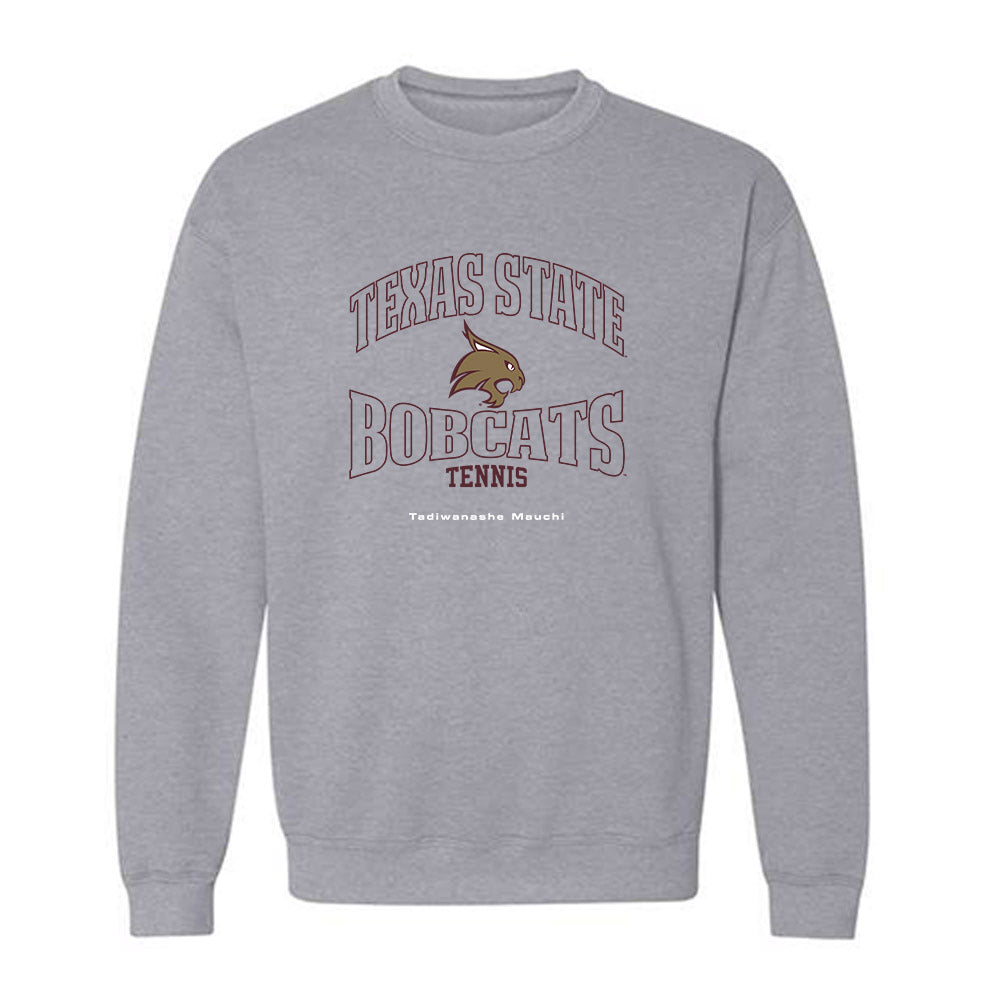 Texas State - NCAA Women's Tennis : Tadiwanashe Mauchi - Crewneck Sweatshirt