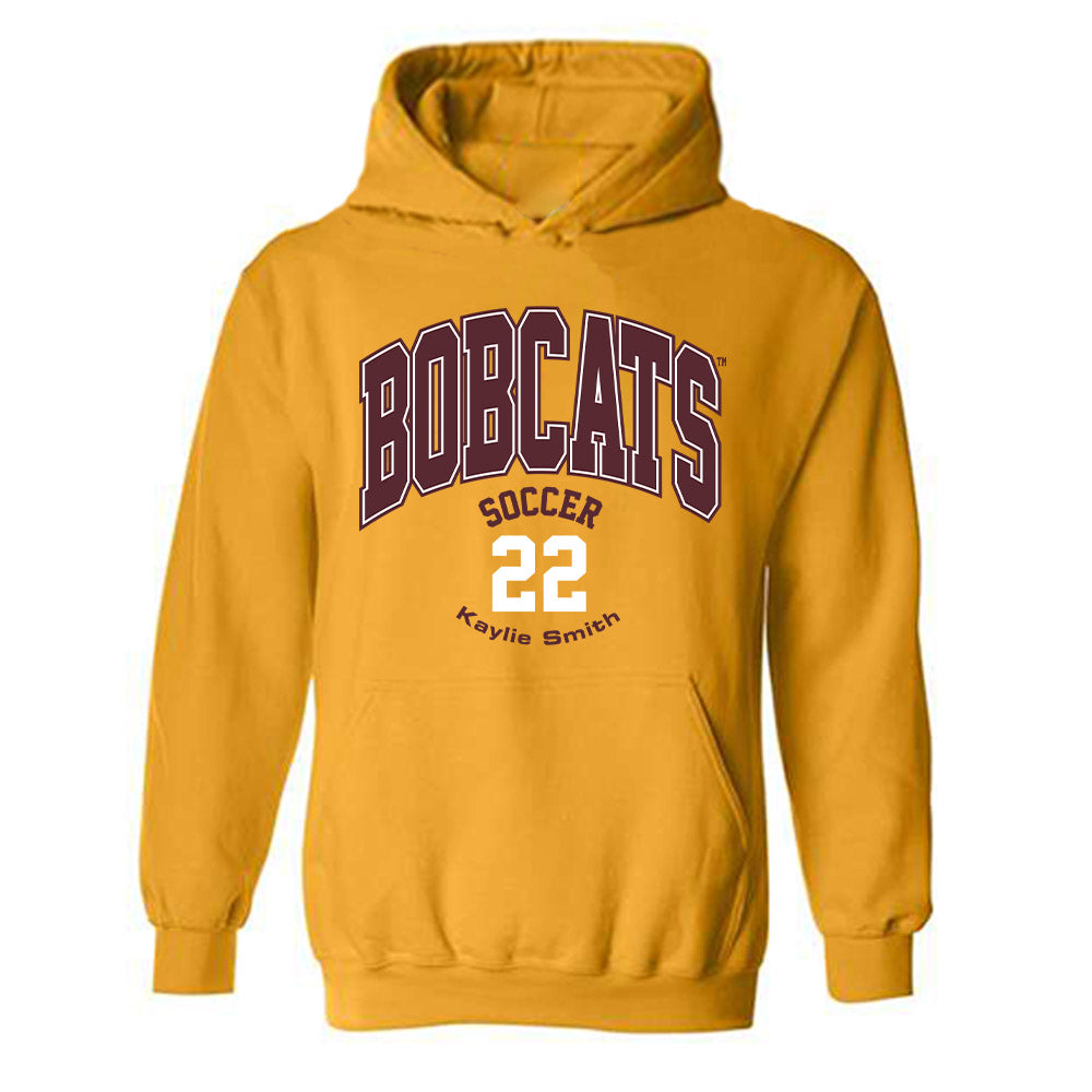 Texas State - NCAA Women's Soccer : Kaylie Smith - Classic Fashion Shersey Hooded Sweatshirt-0
