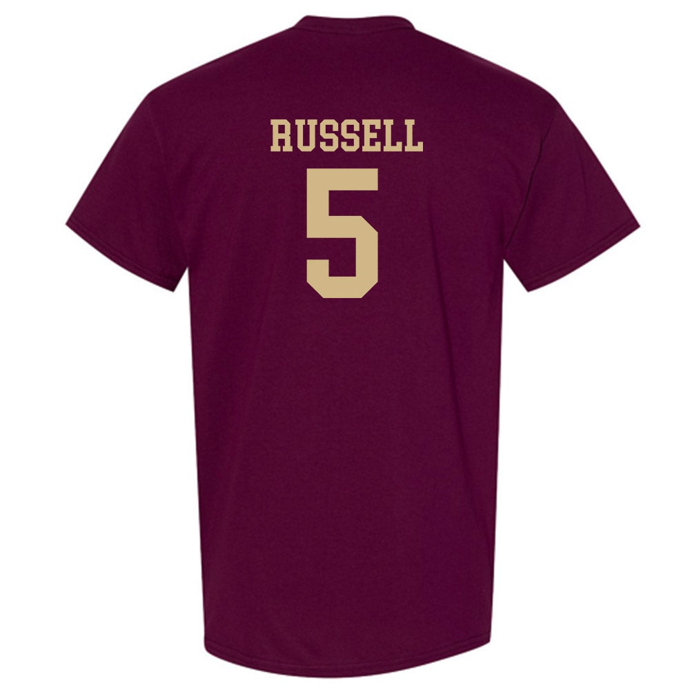 Texas State - NCAA Football : Donterry Russell - Classic Shersey T-Shirt-1