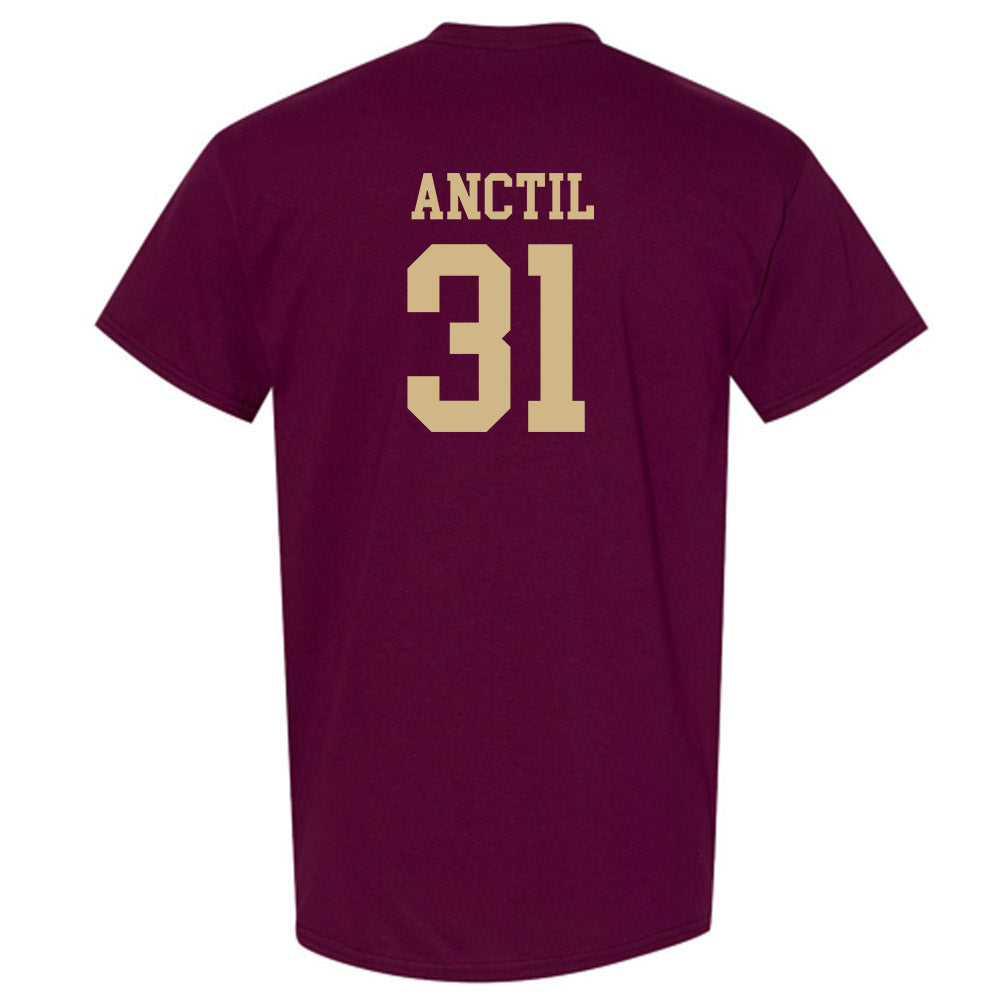 Texas State - NCAA Baseball : Justin Anctil - Classic Shersey T-Shirt-1