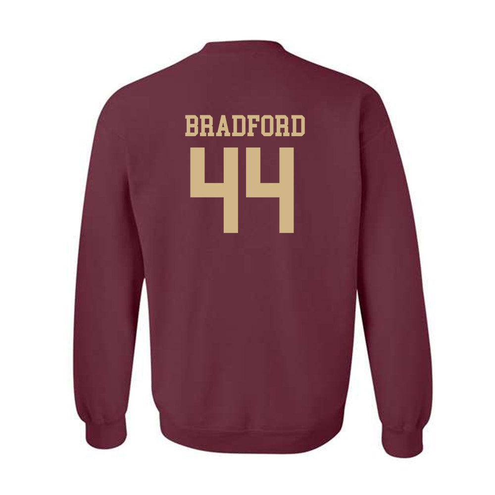 Texas State - NCAA Football : Phillip Bradford - Classic Shersey Crewneck Sweatshirt-1