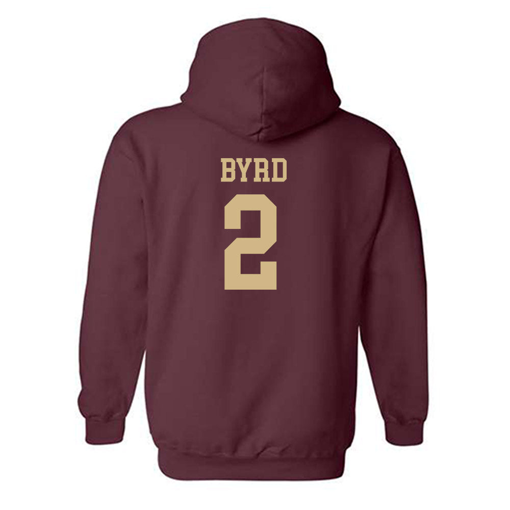 Texas State - NCAA Baseball : Cayden Byrd - Classic Shersey Hooded Sweatshirt-1