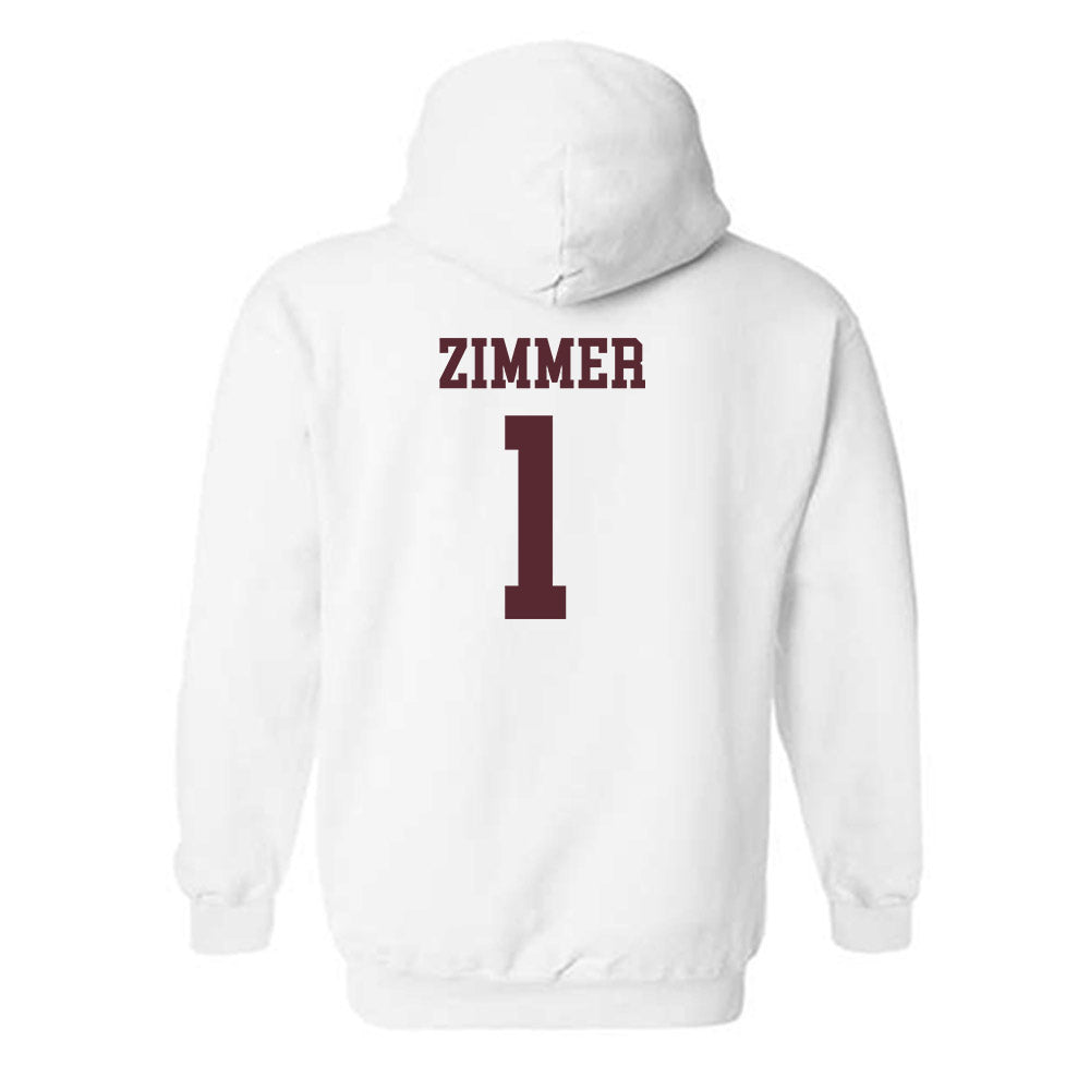 Texas State - NCAA Softball : Cadee Zimmer - Classic Shersey Hooded Sweatshirt-1