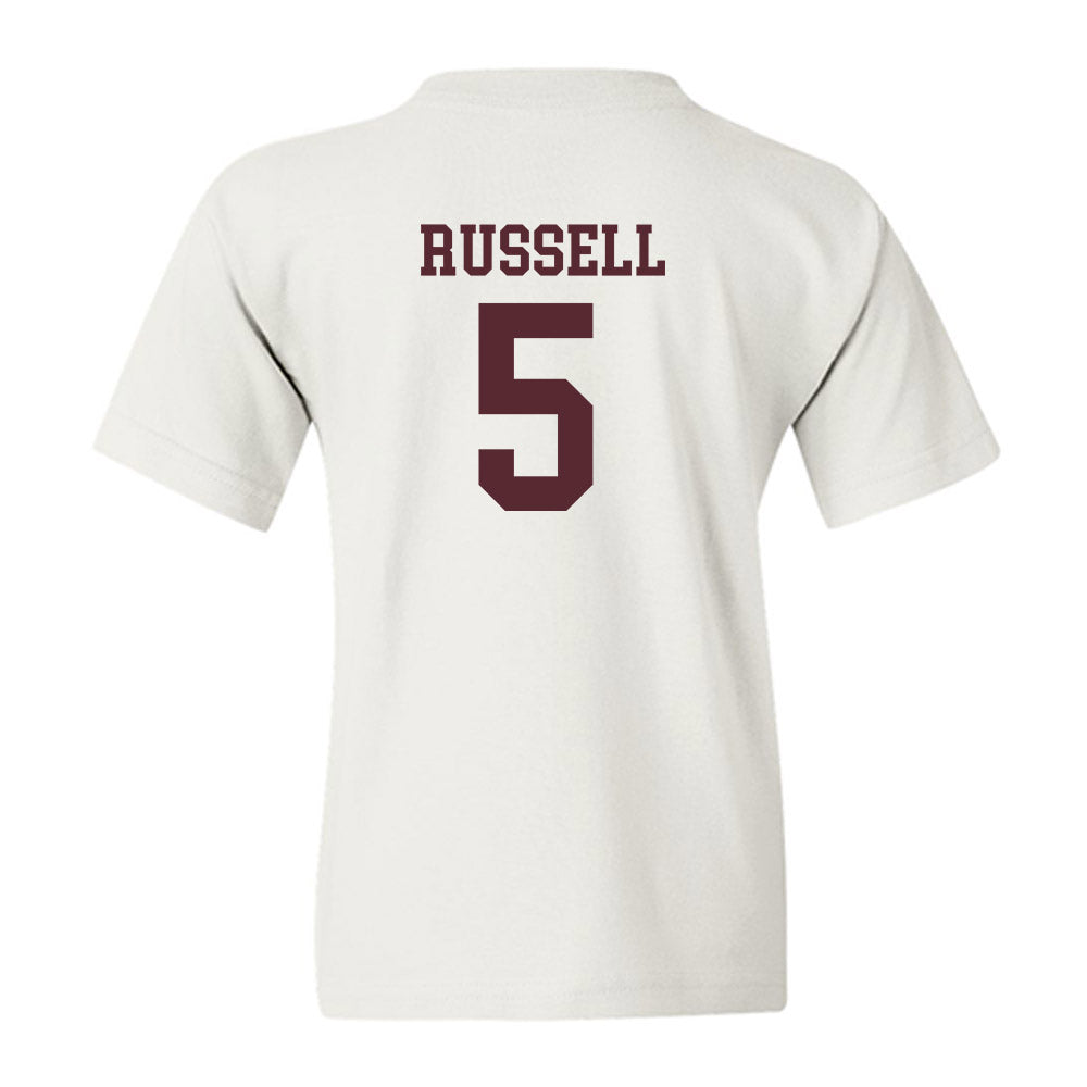 Texas State - NCAA Football : Donterry Russell - Classic Shersey Youth T-Shirt-1