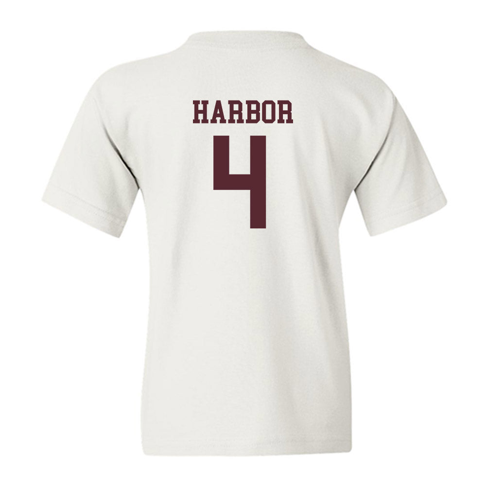 Texas State - NCAA Women's Basketball : Myla Harbor - Classic Shersey Youth T-Shirt-1