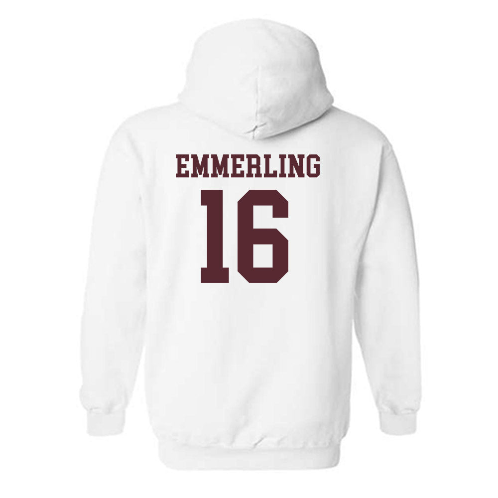 Texas State - NCAA Women's Volleyball : caelyn emmerling - Classic Shersey Hooded Sweatshirt-1