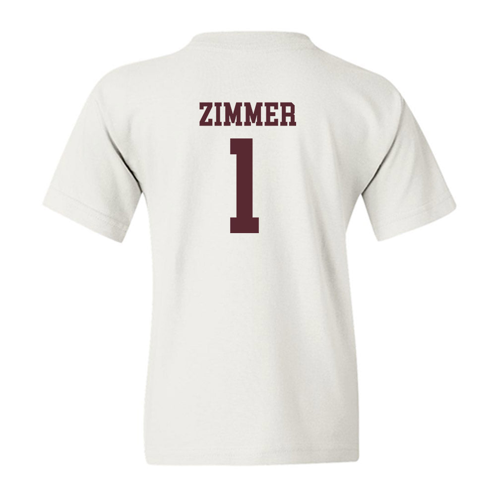 Texas State - NCAA Softball : Cadee Zimmer - Classic Shersey Youth T-Shirt-1