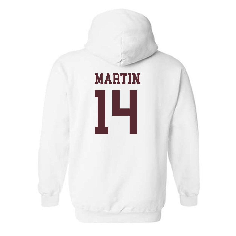 Texas State - NCAA Football : Jordan Martin - Classic Shersey Hooded Sweatshirt-1