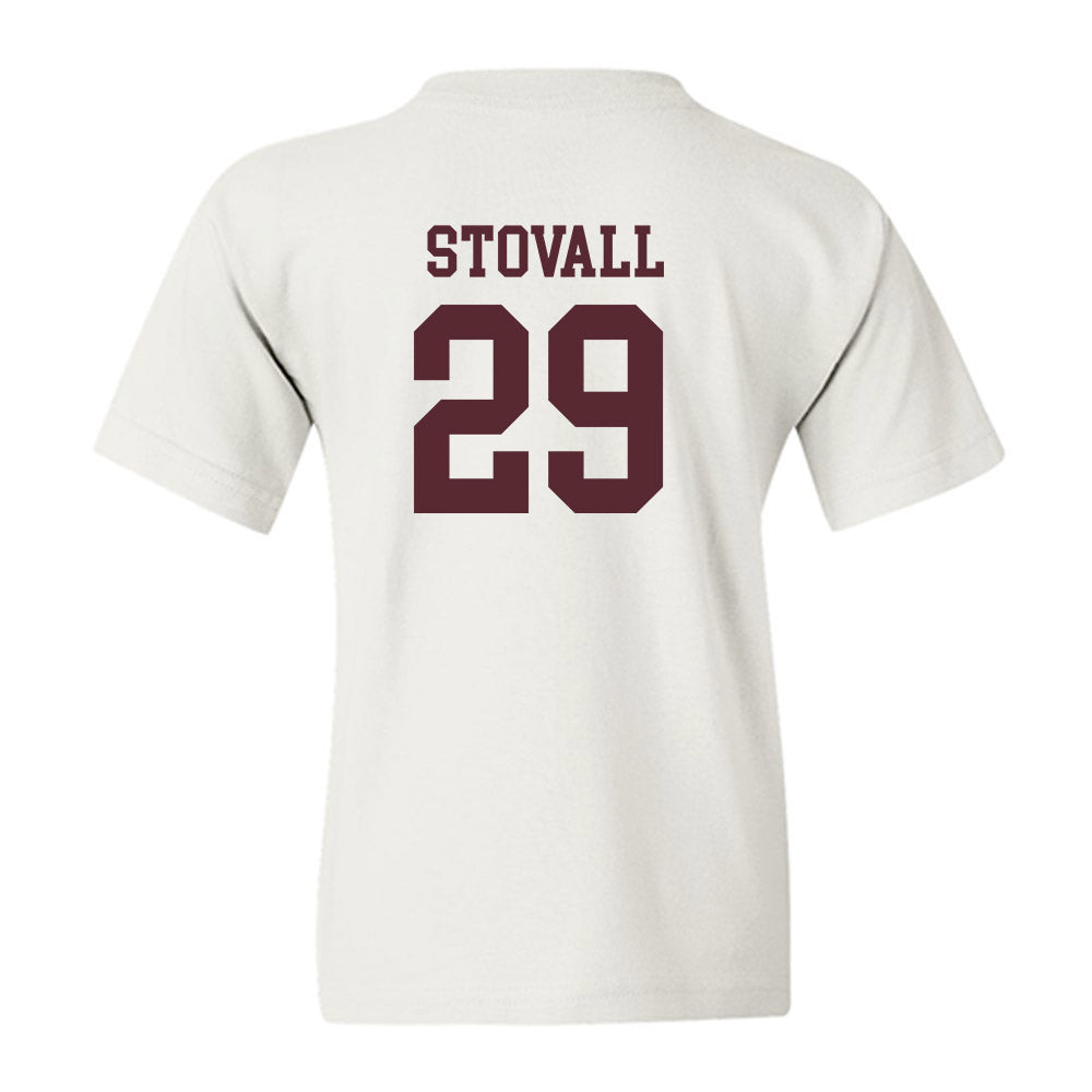 Texas State - NCAA Baseball : Kortland Stovall - Classic Shersey Youth T-Shirt-1