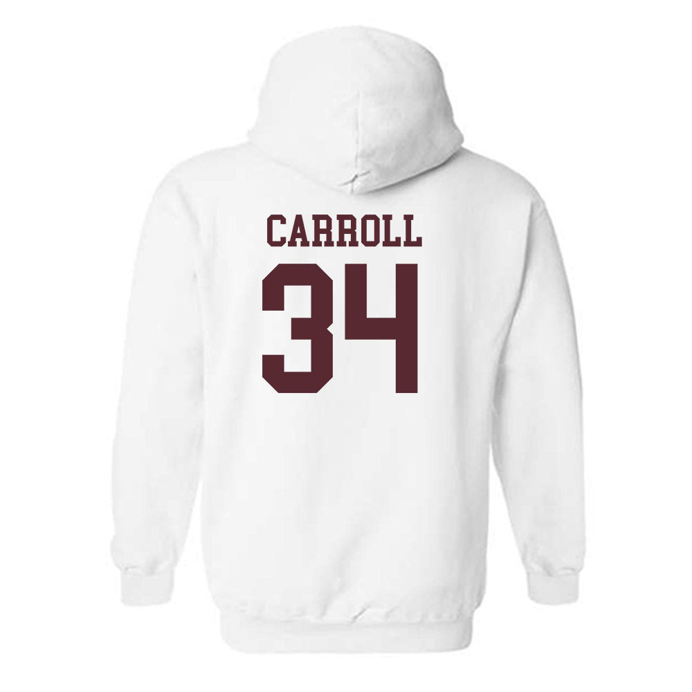 Texas State - NCAA Baseball : Coll Carroll - Classic Shersey Hooded Sweatshirt-1