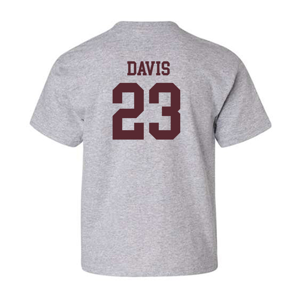 Texas State - NCAA Football : Darius Davis - Classic Shersey Youth T-Shirt-1