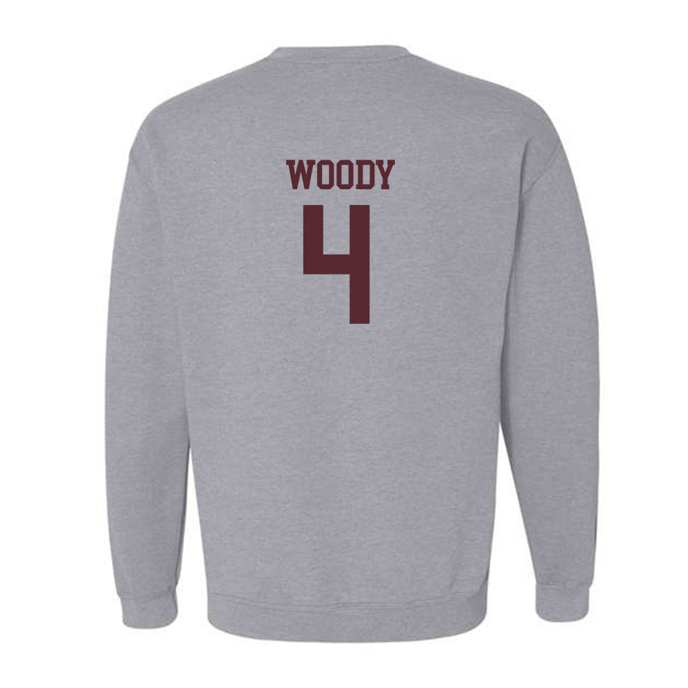 Texas State - NCAA Football : Tae Woody - Classic Shersey Crewneck Sweatshirt-1