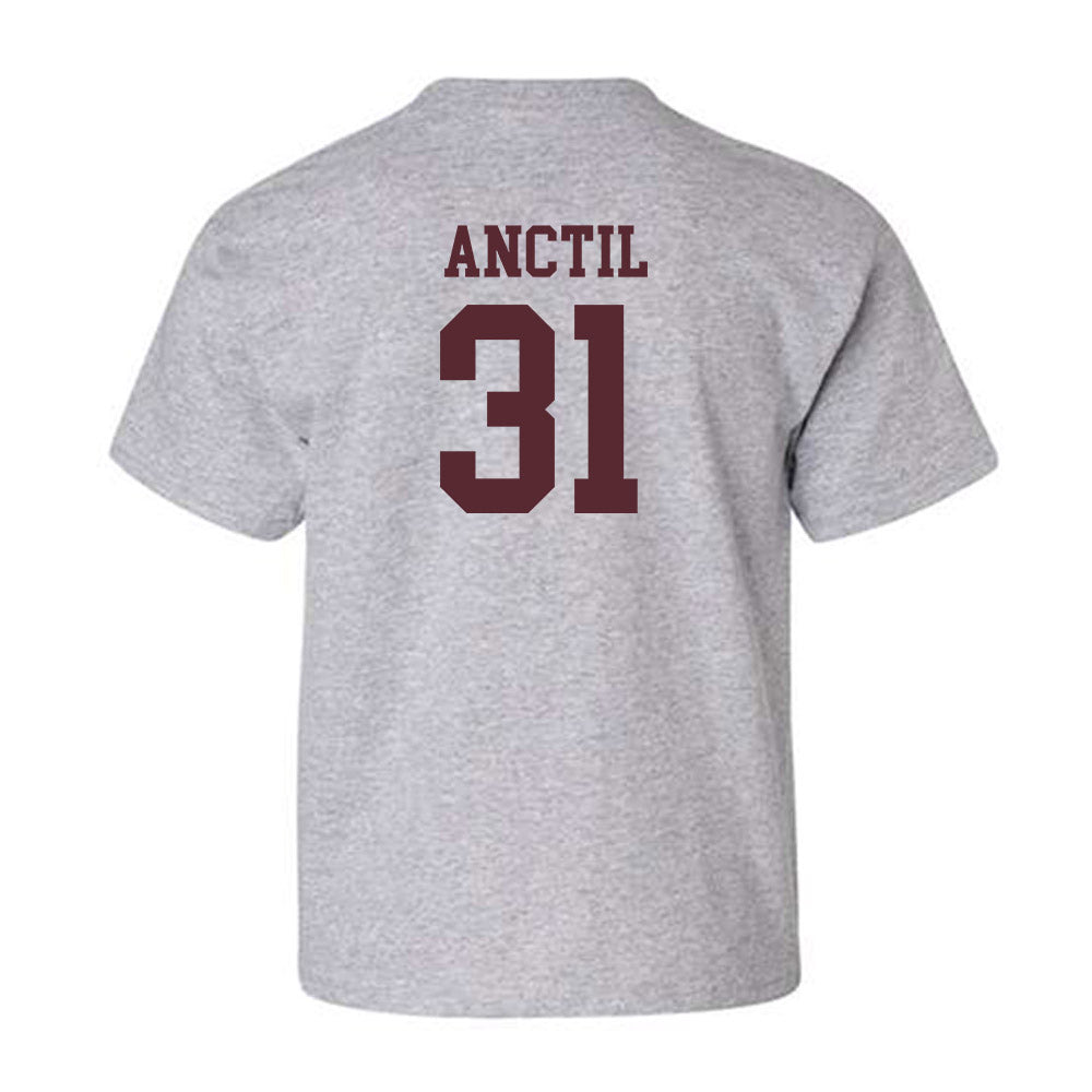 Texas State - NCAA Baseball : Justin Anctil - Classic Shersey Youth T-Shirt-1